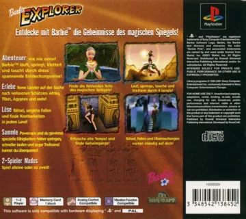Barbie - Esploratrice (IT) box cover back